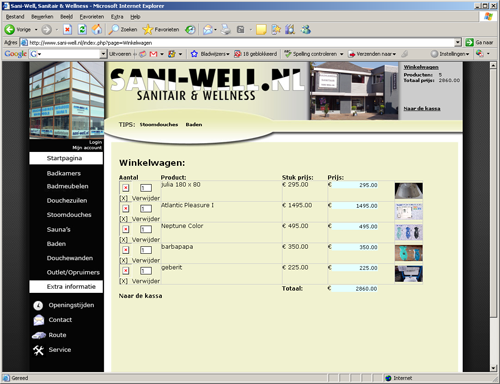 Webshopmodule