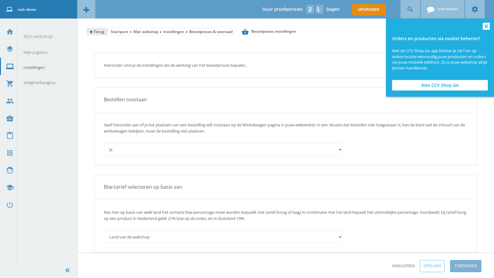 Een weerzien met CCV Shop: workflow, facturen en btw over de grens